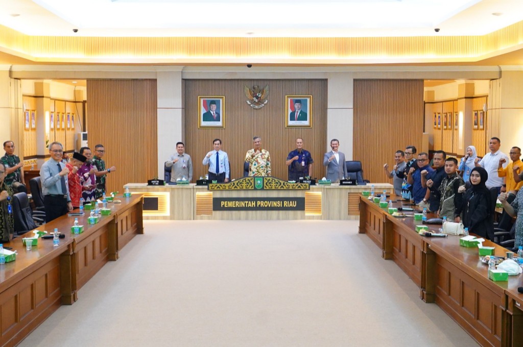 Guna pengendalian inflasi pangan, Pemprov Riau teken MoU dengan Pekansikawan Raya (foto/Yuni)